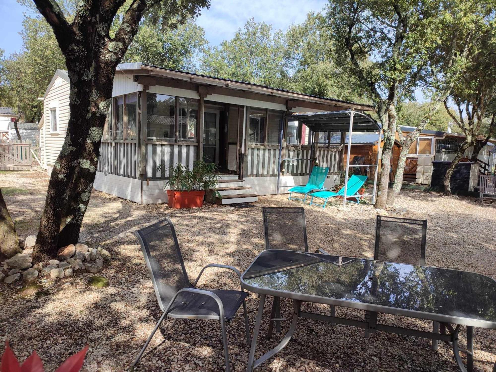 Mobil-Home Climatise 6 Pers En Ardeche Orgnac-lʼAven Esterno foto